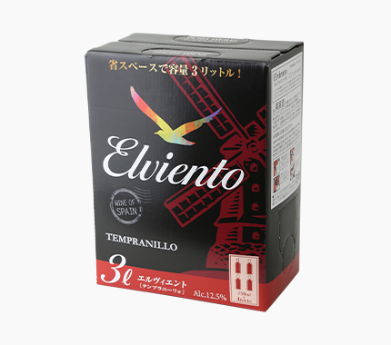 エルヴィエント テンプラニーリョ  バッグインボックス 3L